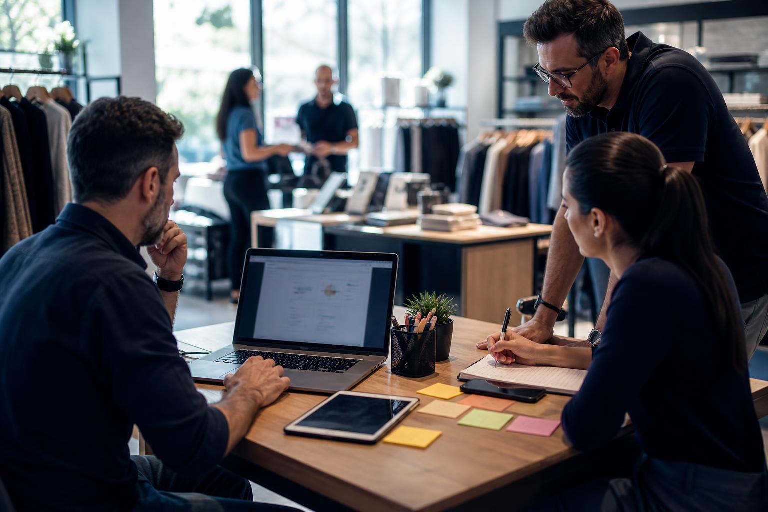 Gestor acompanhando follow-ups automáticos com IA e oportunidades no funil comercial